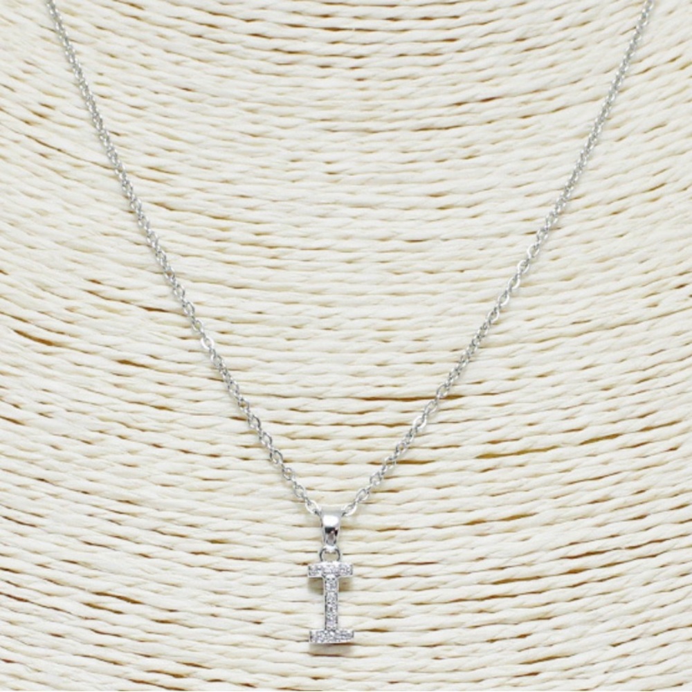 I initial necklace